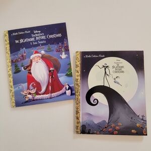 Set of Nightmare Before Christmas Little Golden Books
